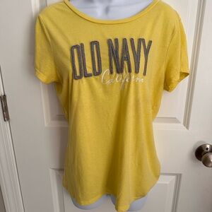 Old Navy Yellow T-Shirt